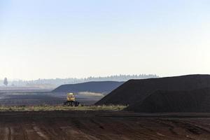 extraction of peat photo