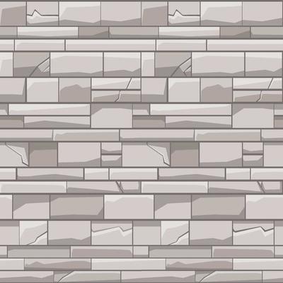 Seamless pattern brick stone wall, gray texture for wallpaper for ui game.