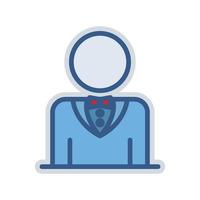 Bridegroom icon. Icon related to wedding. colored icon style. suitable for sticker. Simple design editable vector