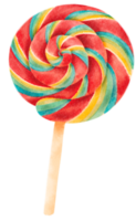Candy illustration watercolor style png