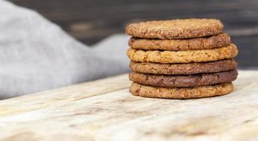 Real Round oatmeal cookies photo