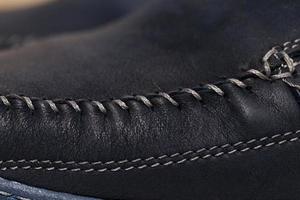 men's shoes, close-up photo