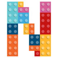 carattere dei giocattoli dei blocchi di alfabeto. png