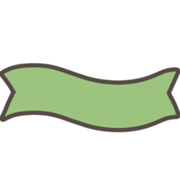 Bandbanner-Dekorationen png