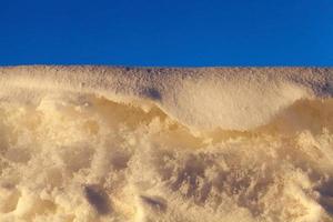 montones de nieve, invierno foto