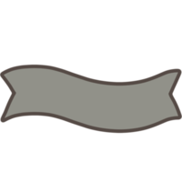 Bandbanner-Dekorationen png