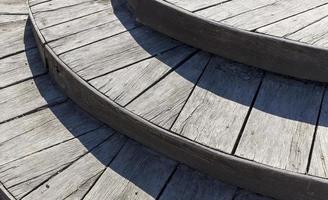 wooden stairs close up photo