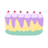 gâteau d'anniversaire mignon png