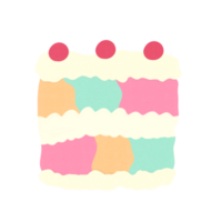 pastel de crema dulce png