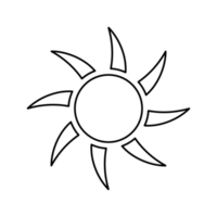 Sonne, Sonnenstrahl-Symbol png transparent