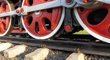 old steam locomotive close up photo