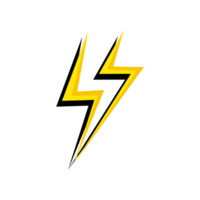 thunder icon png transparent