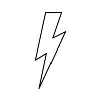 thunder icon png transparent