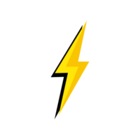 thunder icon png transparent