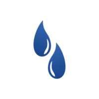 icono de gota de agua png transparente
