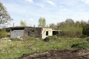 old abandoned building photo