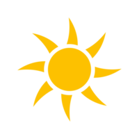 zon, zonnestraal icoon png transparant