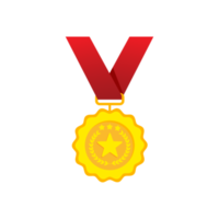 medalha, prêmio png transparente