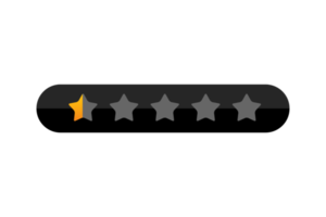 5 star rating review, star png transparent