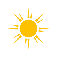 sol, icono de rayo de sol png transparente