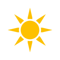 soleil, icône de rayon de soleil png transparent