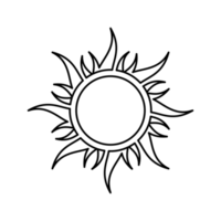 Sonne, Sonnenstrahl-Symbol png transparent