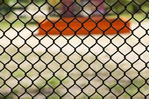 mesh fence close up photo