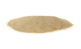 pile desert sand explosion isolated on transparent background png file