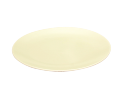 porcelaine vide, assiette en céramique sur fond transparent fichier png