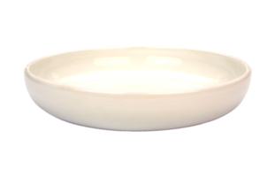 porcelaine vide, assiette en céramique sur fond transparent fichier png