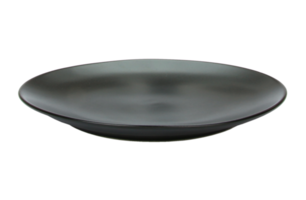 porcelaine vide, assiette en céramique sur fond transparent fichier png