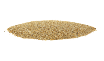 pile desert sand explosion isolated on transparent background png file