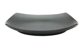 porcelaine vide, assiette en céramique sur fond transparent fichier png