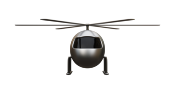 renderização de helicóptero 3d png