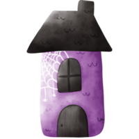 aquarel heksenhuis png