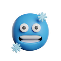 Emoticon Cold Face png