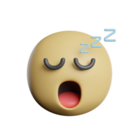 emoticon slaap gezicht png