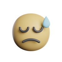 emoticon droevig gezicht png