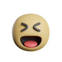 emoticon faccia ridere png