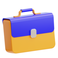 suitcase illustration 3d png