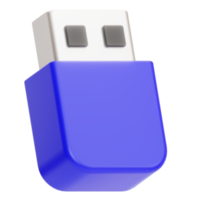 ilustração usb 3d png