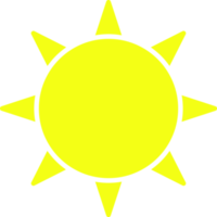 ilustração de sol png