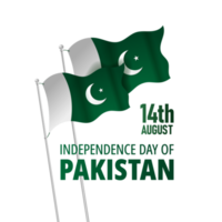 14 de agosto dia da independência do paquistão com bandeira do paquistão png