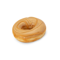 recorte de donut de mantequilla de maní, archivo png