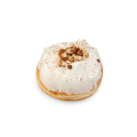 Milchcreme-Mandel-Donut-Ausschnitt, png-Datei png