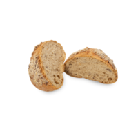 Multigrain bread cutout, Png file