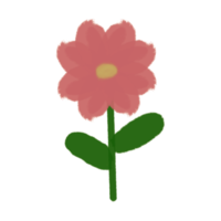 icona fiore rosa pink png