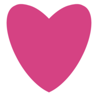 diseño de icono de corazón png