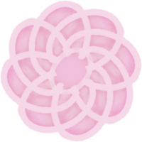 icône de fleur rose png