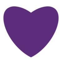 diseño de icono de corazón png